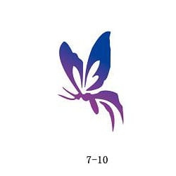 Szablon do błyszczącego tatuażu Fengda 07-10