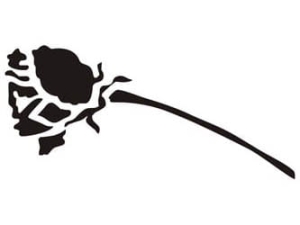 Aerograf szablona do tatuażu V083