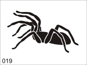 Aerograf szablona do tatuażu V019