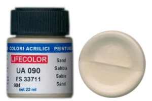 Farba LifeColor UA090 mimetic sand