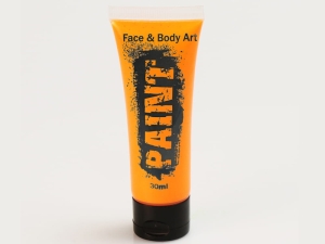 UV BodyPaint Tube - orange red 30 ml