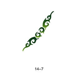 Szablon do błyszczącego tatuażu Fengda 14-07