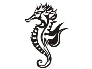 Aerograf szablona do tatuażu V056