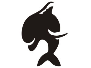 Aerograf szablona do tatuażu V064