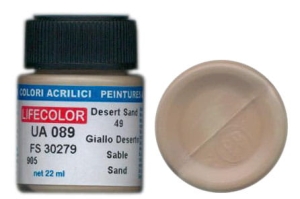Farba LifeColor UA089 mimetic desert sand 49