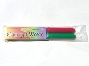 AmeriColor 2x GOURMET WRITERS Pisak Spożywczy (Christmas set) - Red+Green